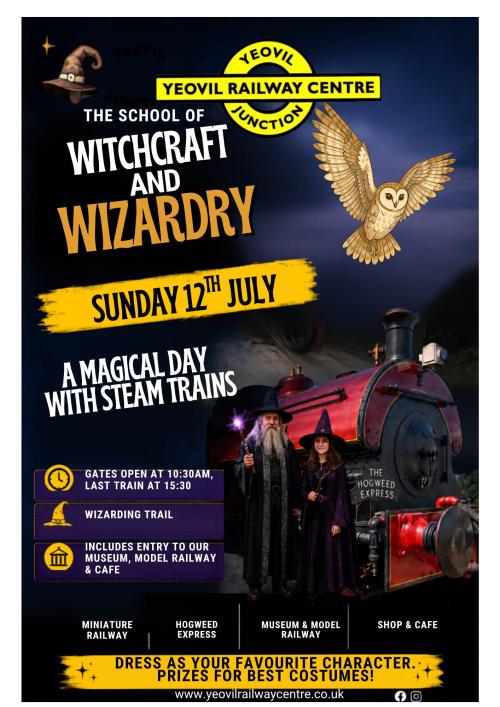 Steam Train Day  +School of Witchcraft and Wizardry